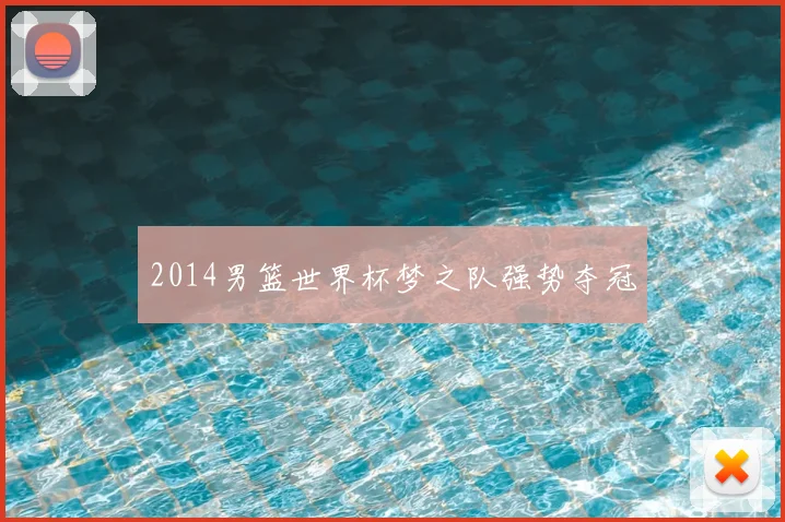 2014男篮世界杯梦之队强势夺冠